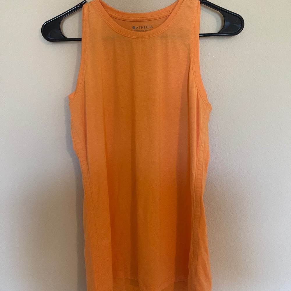 Orange Athleta Tank